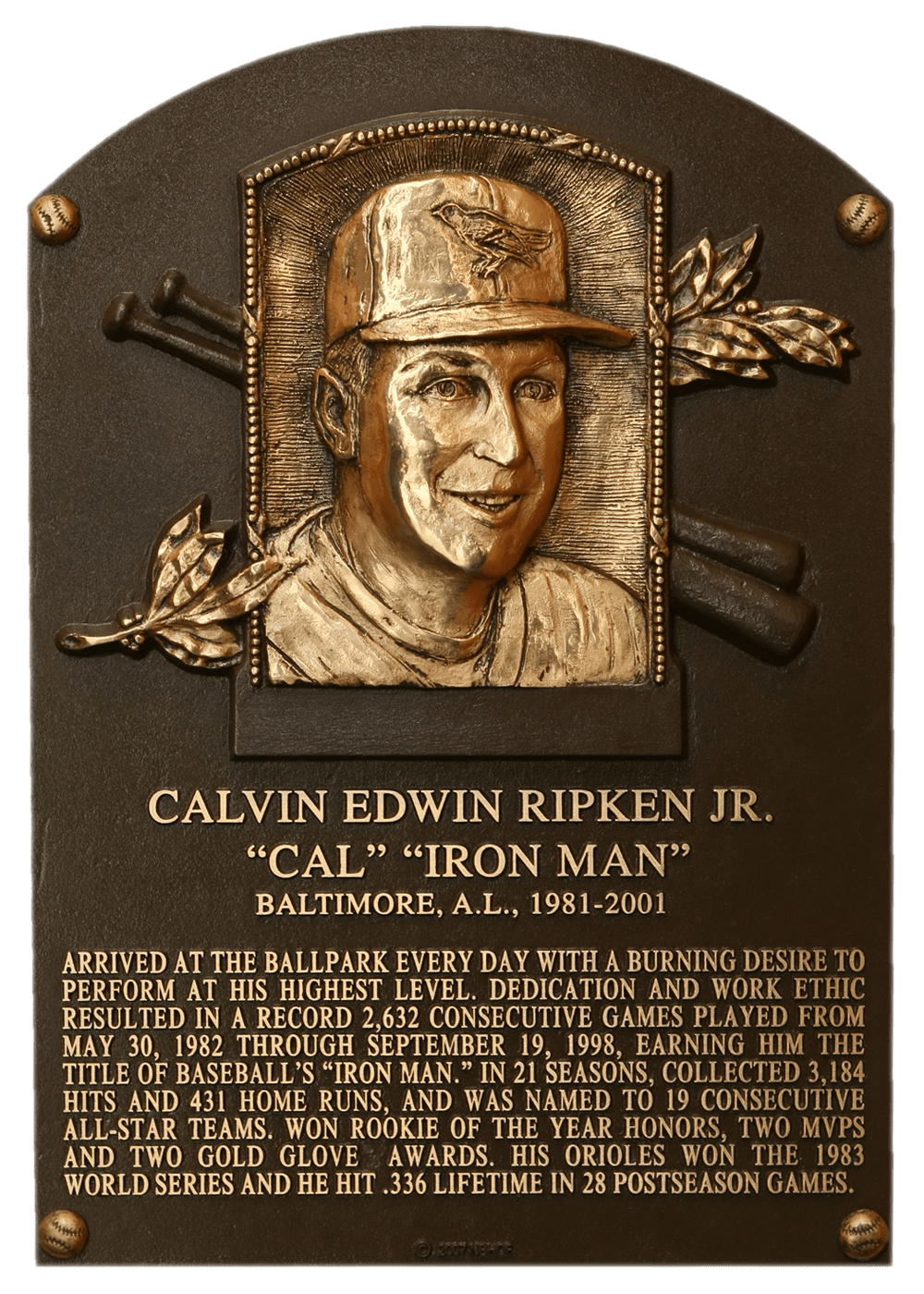 Ripken, Cal Baseball Hall of Fame